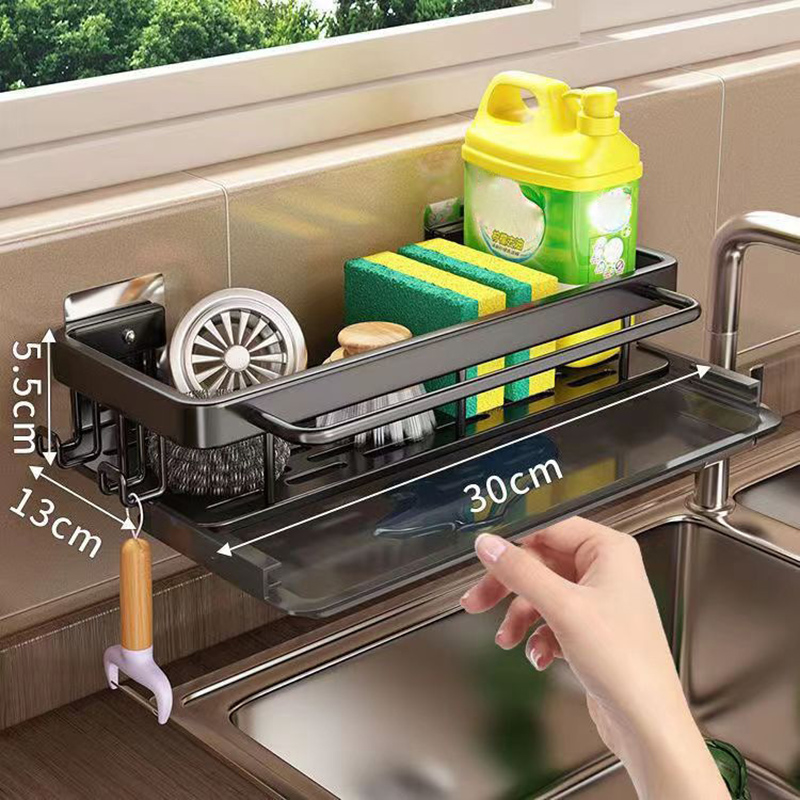 Kitchen Appliances Best - Égouttoir mural multifonctionnel, 1 pièce, support