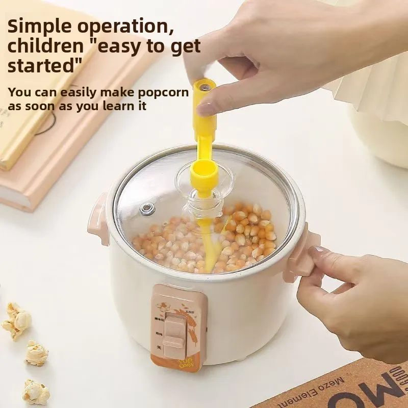 Kitchen Appliances To Gift - Machine à Popcorn Manuelle DIY Mini