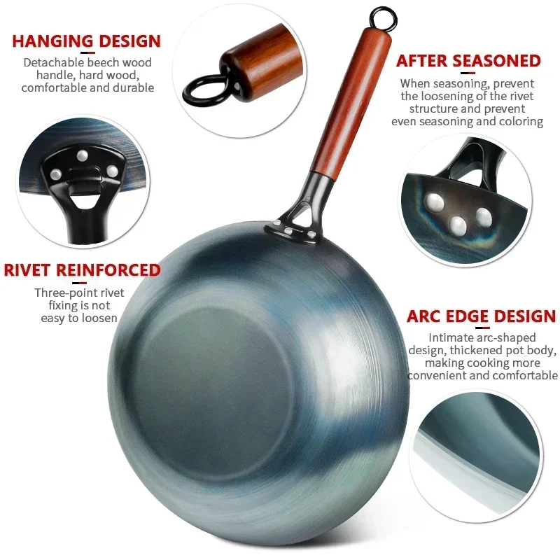 Wok Electric Flat - Wok à fond plat 13,5