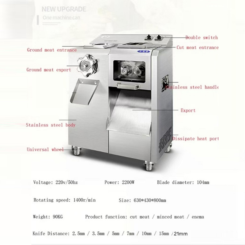 Hachoir à viande électrique en - Food Processor Large avis et prix