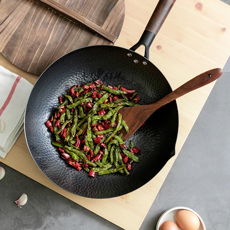 Wok en acier au carbone 32 cm, - Wok Electric Flat avis et prix