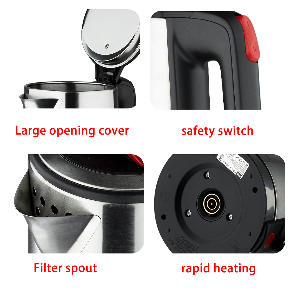 Bouilloire électrique en acier - Kitchen Appliances To Gift avis et prix