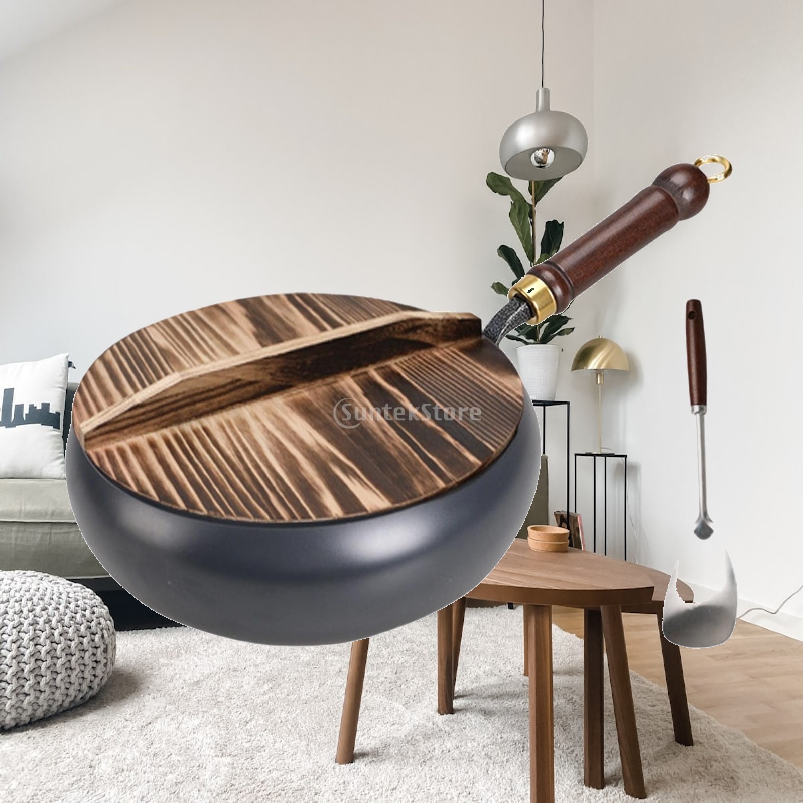 Wok antiadhésif en fonte à fon - Wok Electric Flat avis et prix