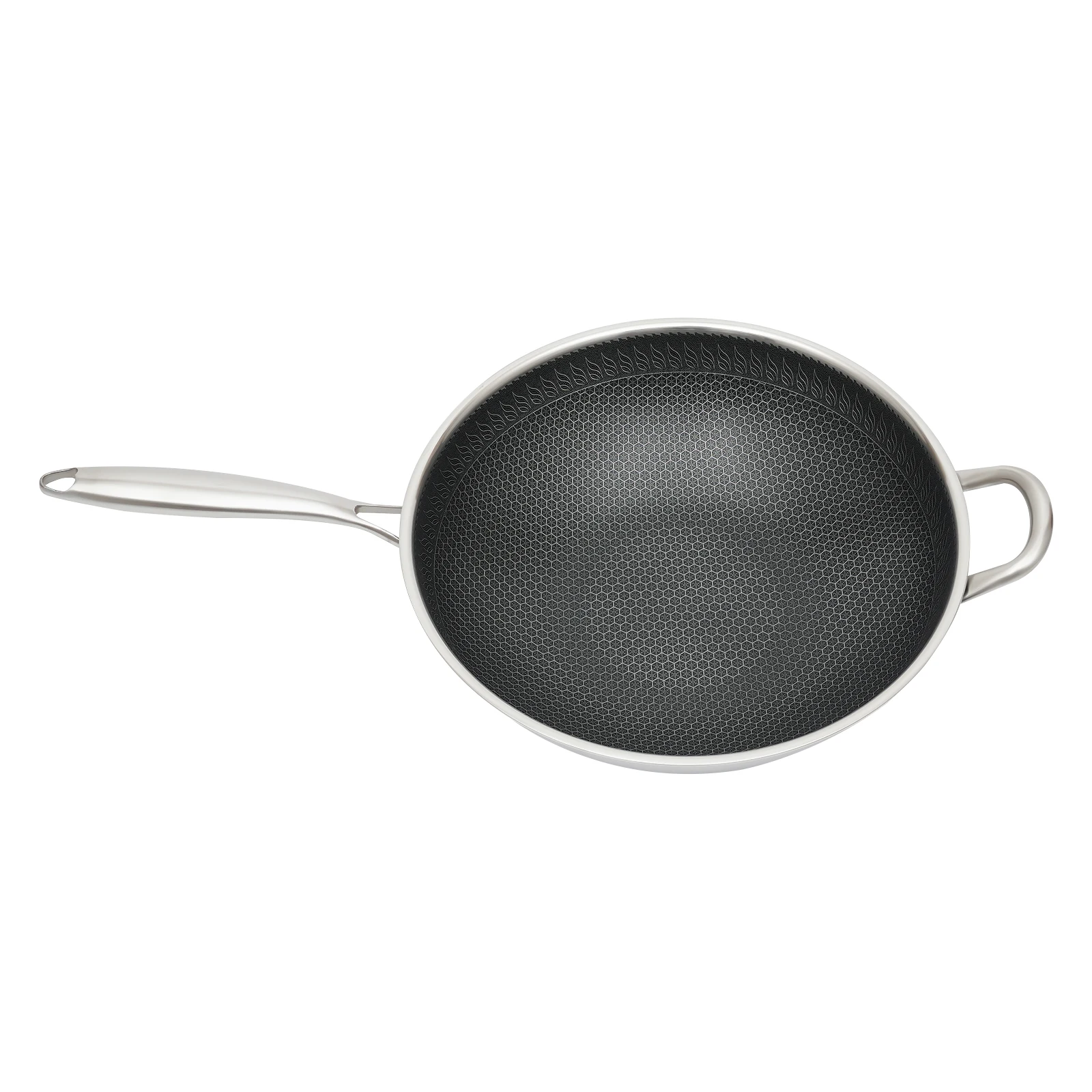 Wok en acier inoxydable de 3,4 - Wok Electric Flat avis et prix